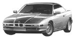 BMW E31 B1308 Fault Code
